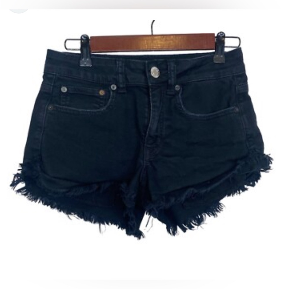 American Eagle Hi-Rise Festival Denim Shorts